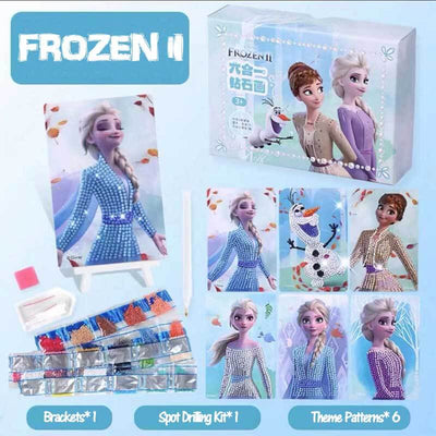 Kit de Peinture Diamant Fidtoy pour Enfants | Créativité & Concentration Arts & Loisirs Créatifs