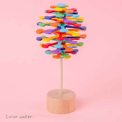 Fidtoy Fibonacci Spiral Toy Kinetic Visual Stress Relief Toy