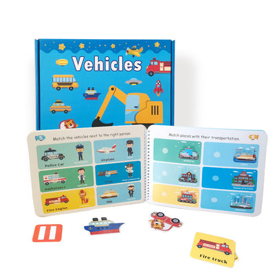 Autocollants d'apprentissage précoce Lumières Jeux de nourriture Livre à rabats