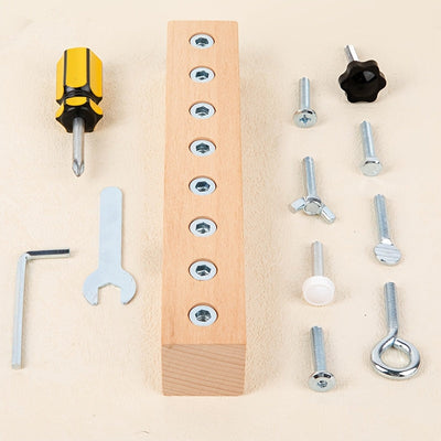 Fidtoy Screw and Nut Tool Set for Toddlers STEM Learning and Fine Motor Skills
