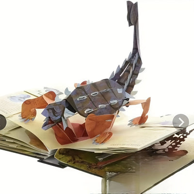 Fidtoy 3D Dinosaur Pop-Out Encyclopedia Interactive Book for Toddlers and Kids