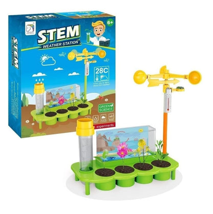 STEM Green Weather Station Experiment Kit - 552