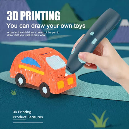 3D Pen - Rechargeable Fun Printing & Drawing Tool for Kids & Artists