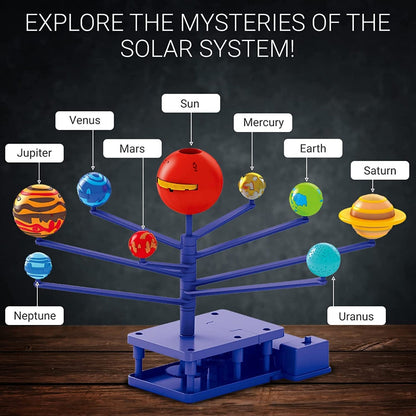 STEM Planets and Painting Projector DIY Kit - 555