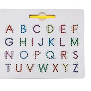 Magnetic Double-Sized Alphabet Mag Tracing Drawing Pad Upper and Lowercases