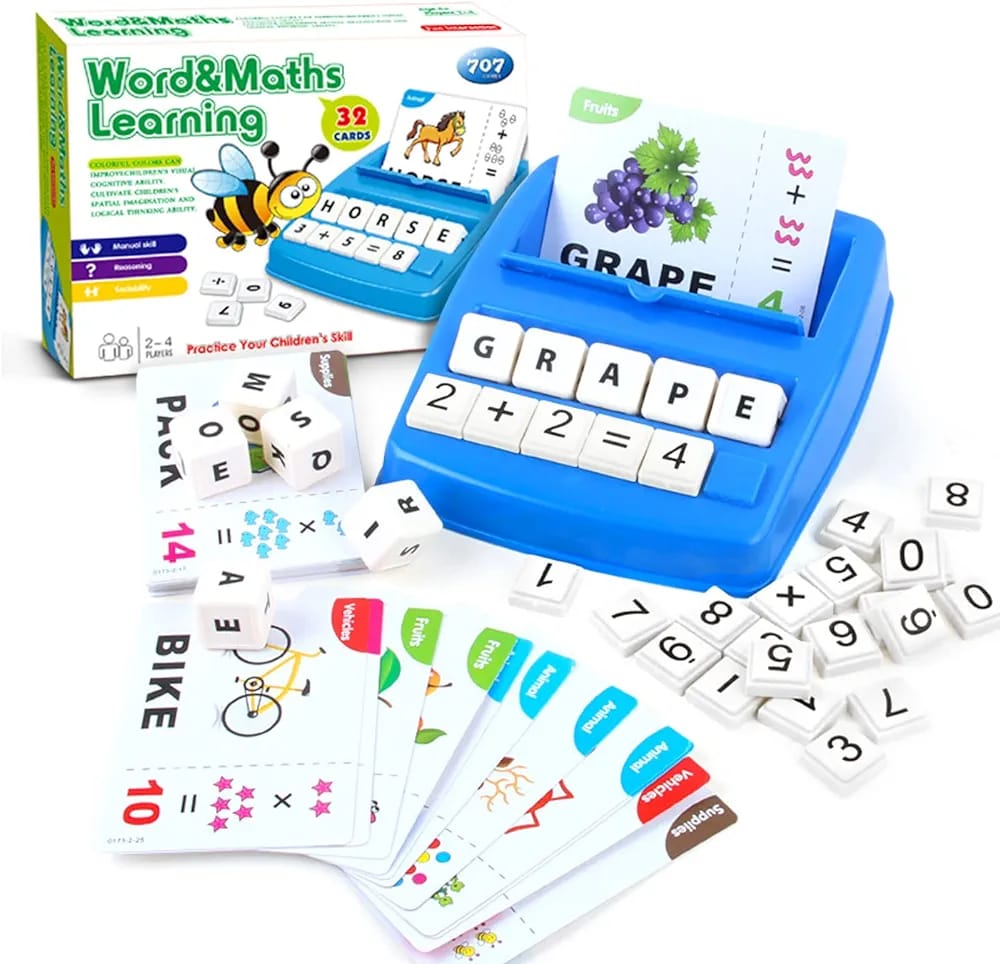 2in1 Alphanumeric Word and Math Learning Kit - 109