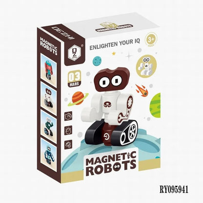 Planet Robots Magnetic Blocks Set - Mars 3