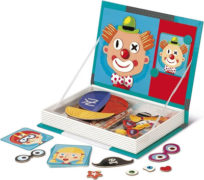 Livre de Puzzles Magnétiques Clown Rigolo