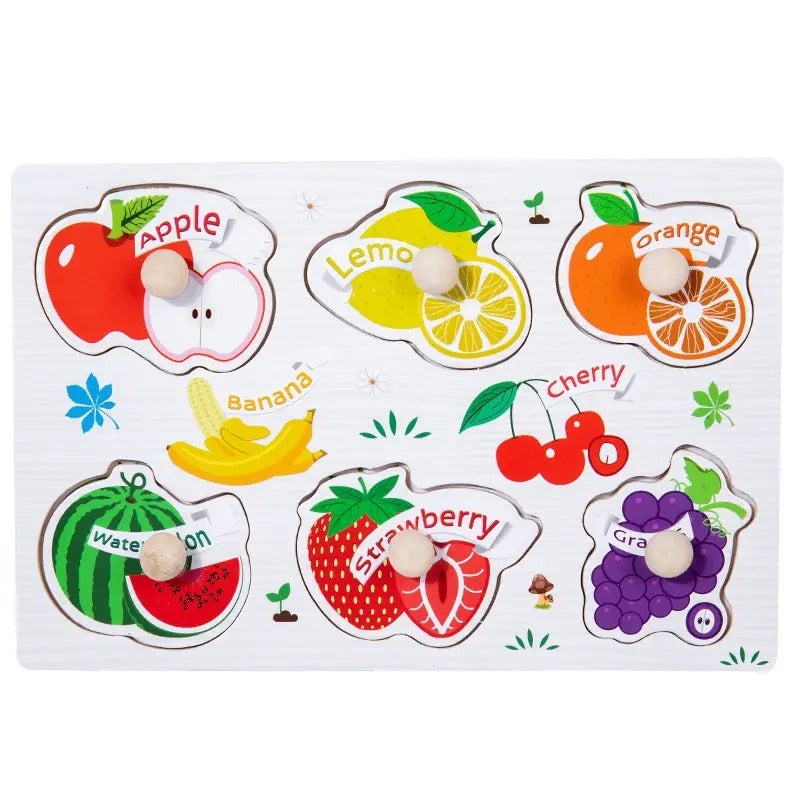 Wooden Small Fruits Knob Board - 844
