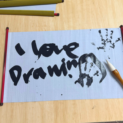 Kids Reusable Water Paint Canvas! WATER ONLY!  Calligraphy NO MESS!