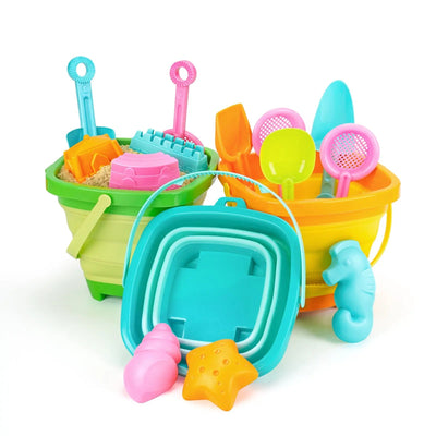 Ensemble de 30 jouets de plage pliables pour enfants de 3 à 10 ans