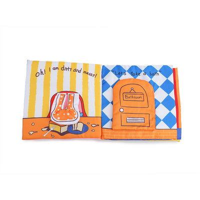 Libro de tela para educación temprana del bebé