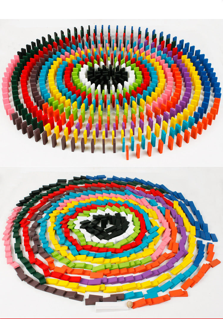 Wooden Domino 200 pieces Wooden Blocks