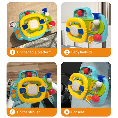 Kit de jeu interactif avec volant de navigation et pont - 541