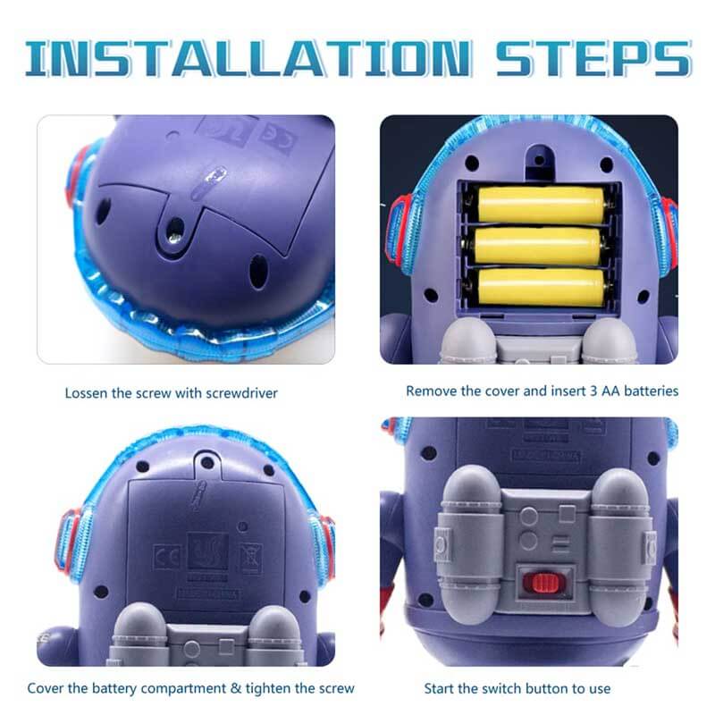 Fidtoy Space Duck Musical Toy for Toddlers | Interactive LED & Music Sensory Learning
