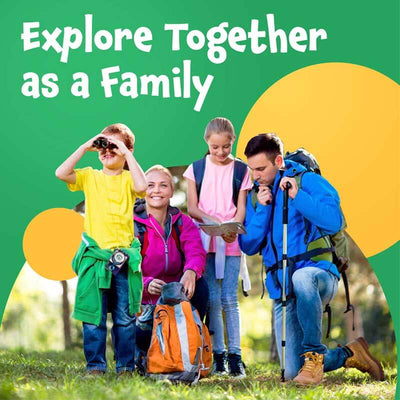 Fidtoy Kids Binoculars 8×21 | Small Outdoor Exploration Toy for Ages 3–12