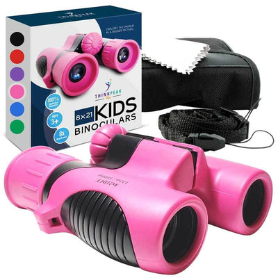 Fidtoy Kids Binoculars 8×21 | Small Outdoor Exploration Toy for Ages 3–12