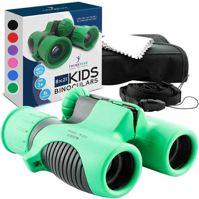 Fidtoy Kids Binoculars 8×21 | Small Outdoor Exploration Toy for Ages 3–12