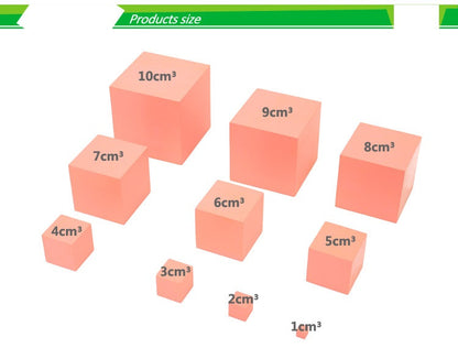 Large Montessori Pink Tower