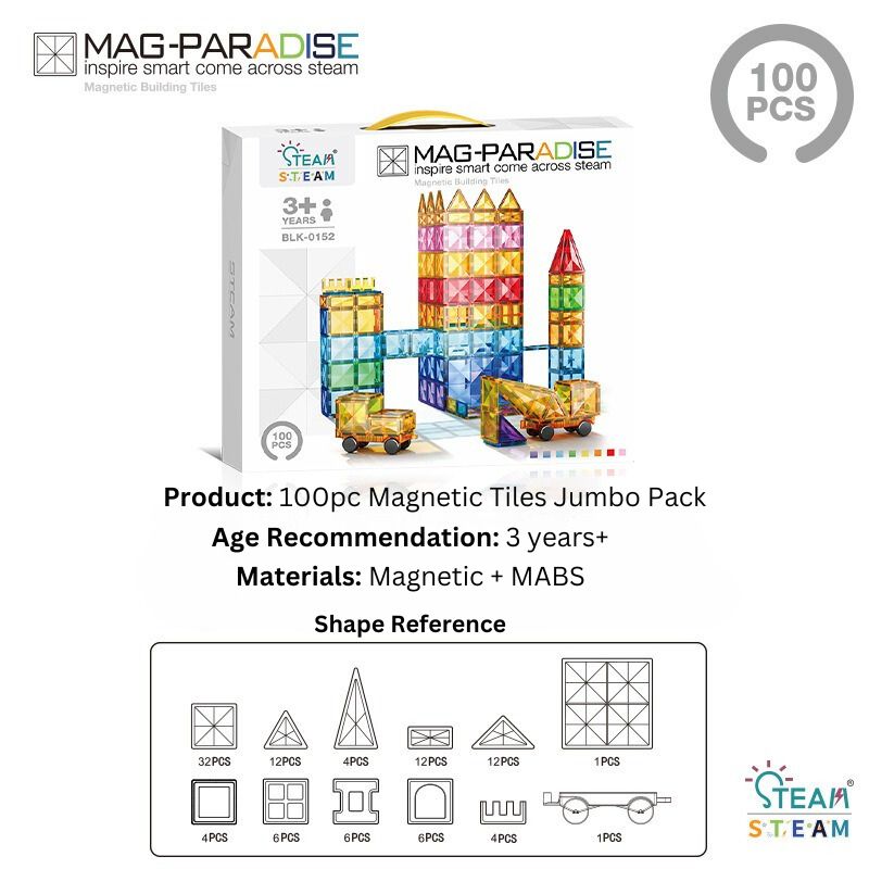 Magnetic Tiles and Marble Run Variety Packs