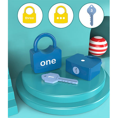 Onshine Serrures numériques et serrures alphabétiques - Jouets pour la motricité fine