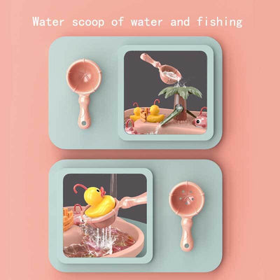 Fidtoy Jeu de Pêche Électronique pour Tout-Petits | Jouet de Bain et de Piscine avec Canards et Musique