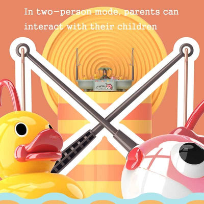 Fidtoy Jeu de Pêche Électronique pour Tout-Petits | Jouet de Bain et de Piscine avec Canards et Musique