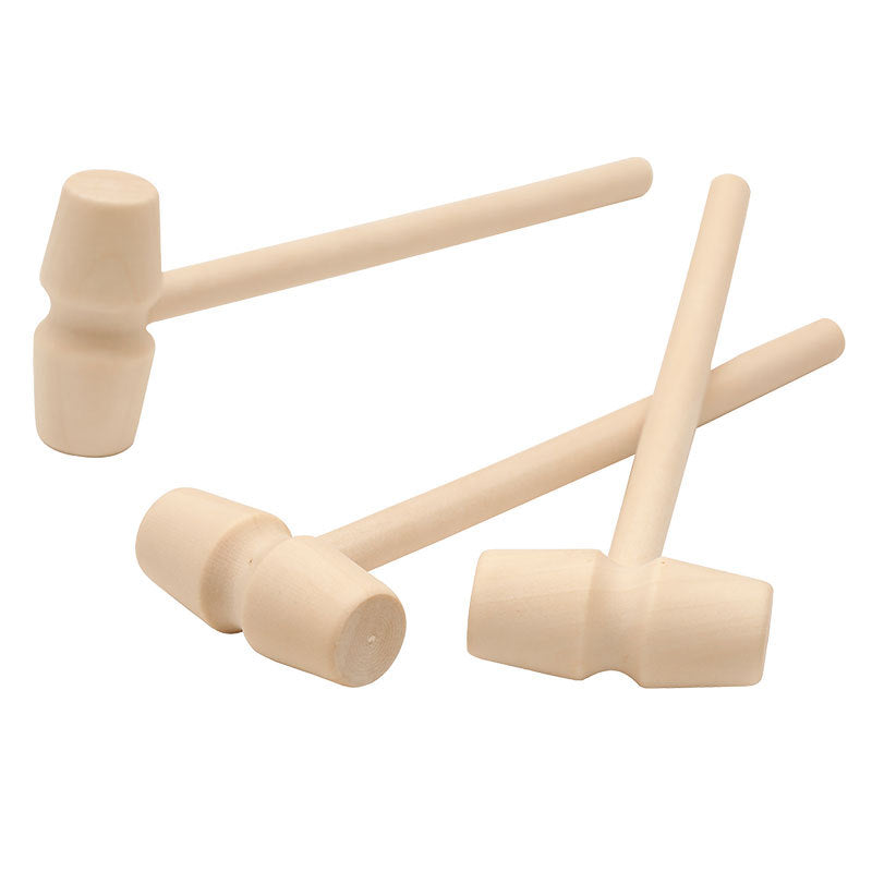 Small Wooden Hammer Mallet Tools Toy