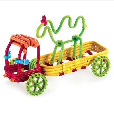 Fidtoy 3D Soft Twister Rods Building Stick Set 85 Pieces
