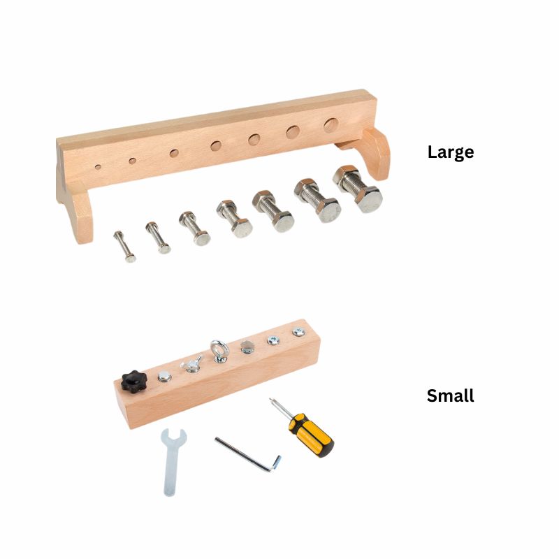 Montessori Screw Bar