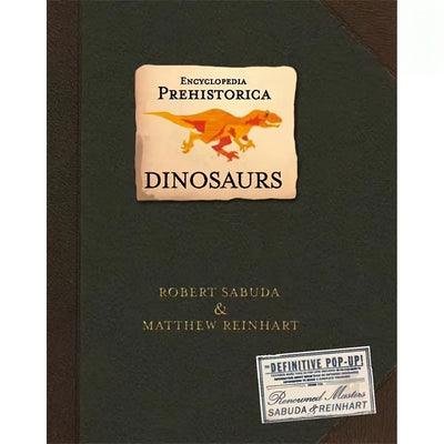 Fidtoy 3D Dinosaur Pop-Out Encyclopedia Interactive Book for Toddlers and Kids