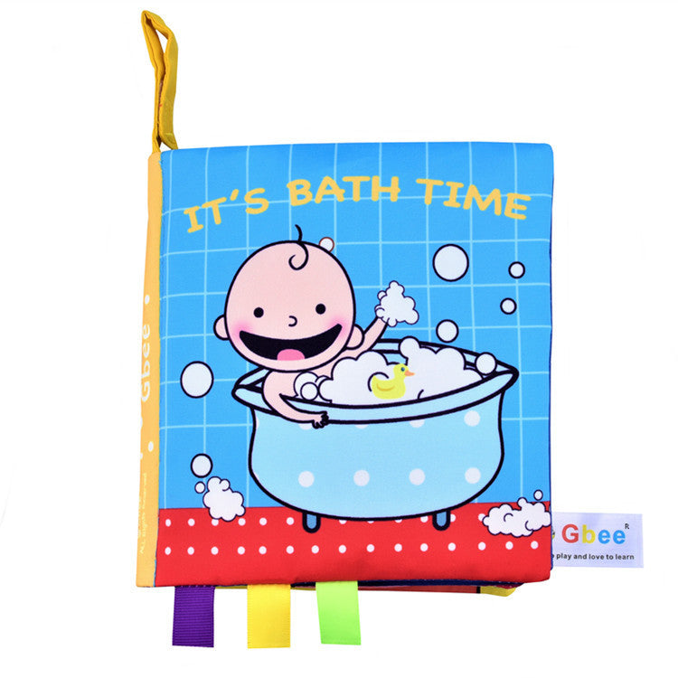 Early Education Cloth Book Label Toy Baby Can Not Tear