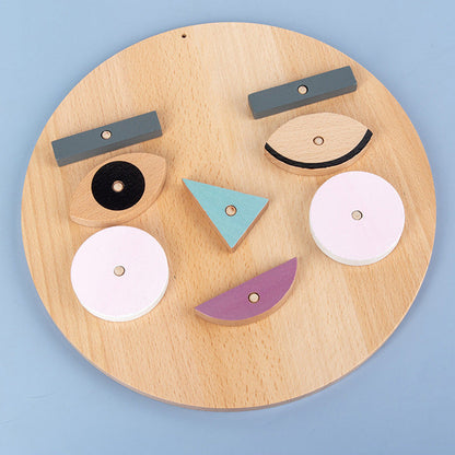 Children's Wooden 3D Three-Dimensional Puzzle