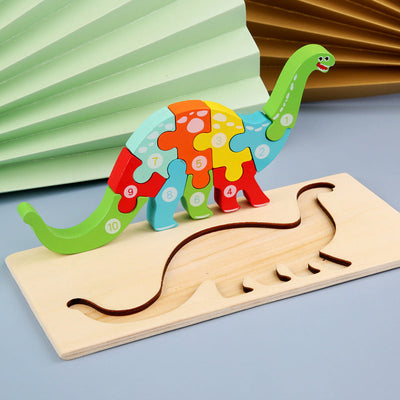 Educational 3D Wooden Puzzle for Children
