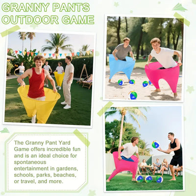 Jeu Lance & Attrape GrannyBouncePants™ – Amusement hilarant sans écran pour petits et grands
