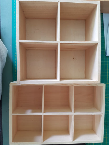 Wooden Craft Material Mandala Loose Parts TRAY