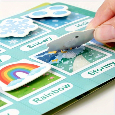 Fidtoy Montessori Busy Book for Toddlers Interactive Learning Alphabet