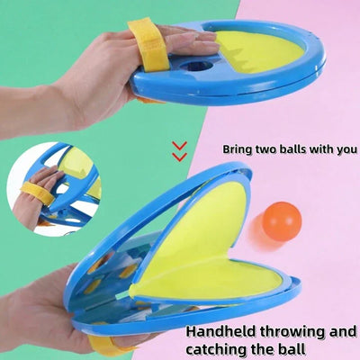 Fidtoy Velcro Toss and Catch Game Set – Outdoor Fun for Kids and Adults