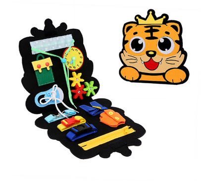 Sensory Safari™ Montessori Busy Board