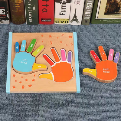Montessori 3D Finger Palm Puzzle