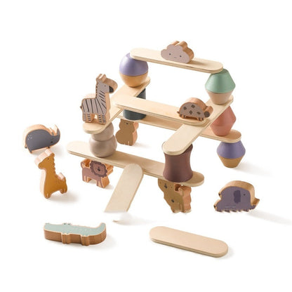 Children's Solid Wood Jenga Early Education Cognitive Toys
