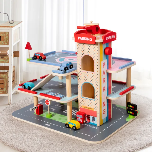 Wooden Parking Garage