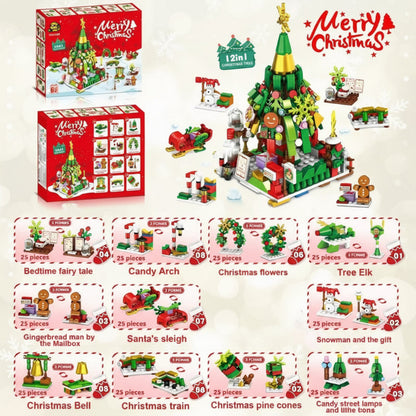 HolidayBlocks – Vrolijk & Decoratief – Kerst Mini Bouwstenen