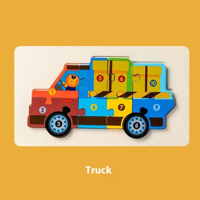 3D Puzzle Model | Educational Toys | Fun & Learning