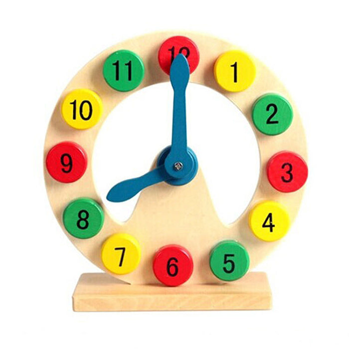Wooden classic clock-Mathematics toys