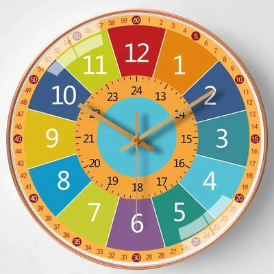 Reloj de pared decorativo para el hogar, sin tic-tac