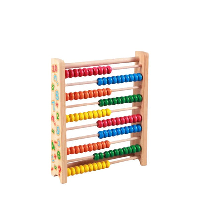 Wooden Number Colorful Abacus Calculation Rack - 205