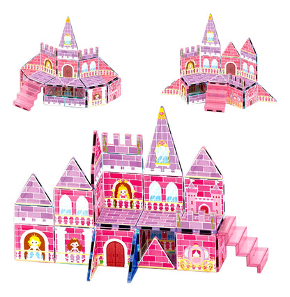 STEM Castle Magnetic Tiles Construction Blocks 30 pieces - 79A
