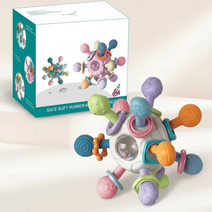 CalmChew – Zacht & Veilig – 3-in-1 Siliconen Bijtring