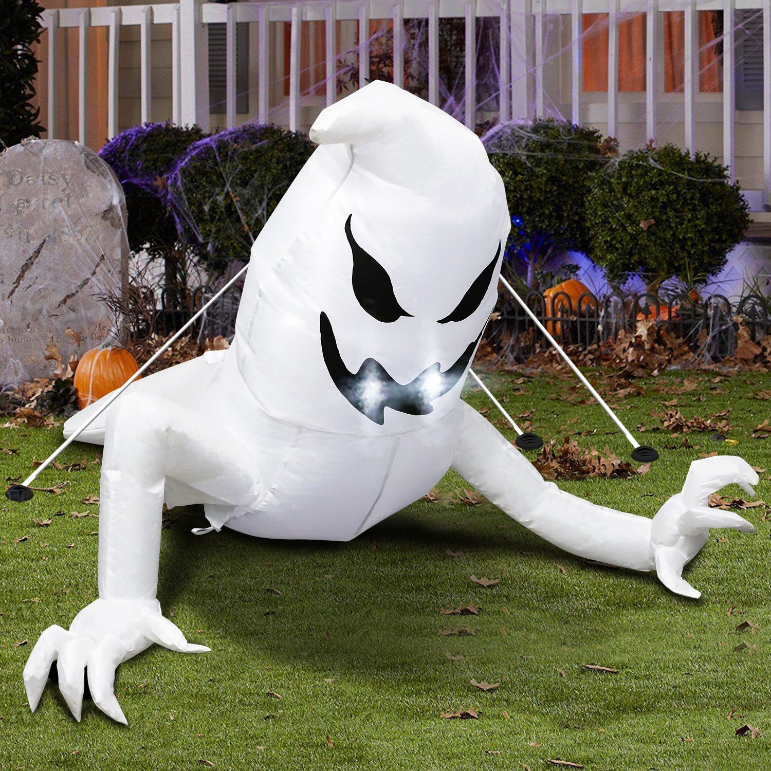 3.5 FT Halloween Inflatables Decorations Ghost